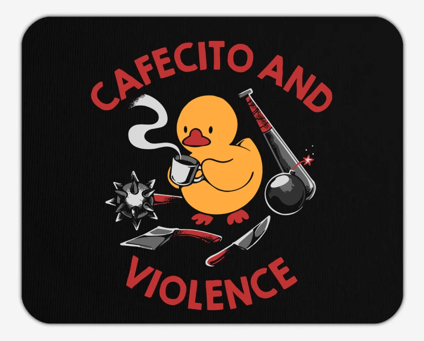 Mousepad Cafecito Patito