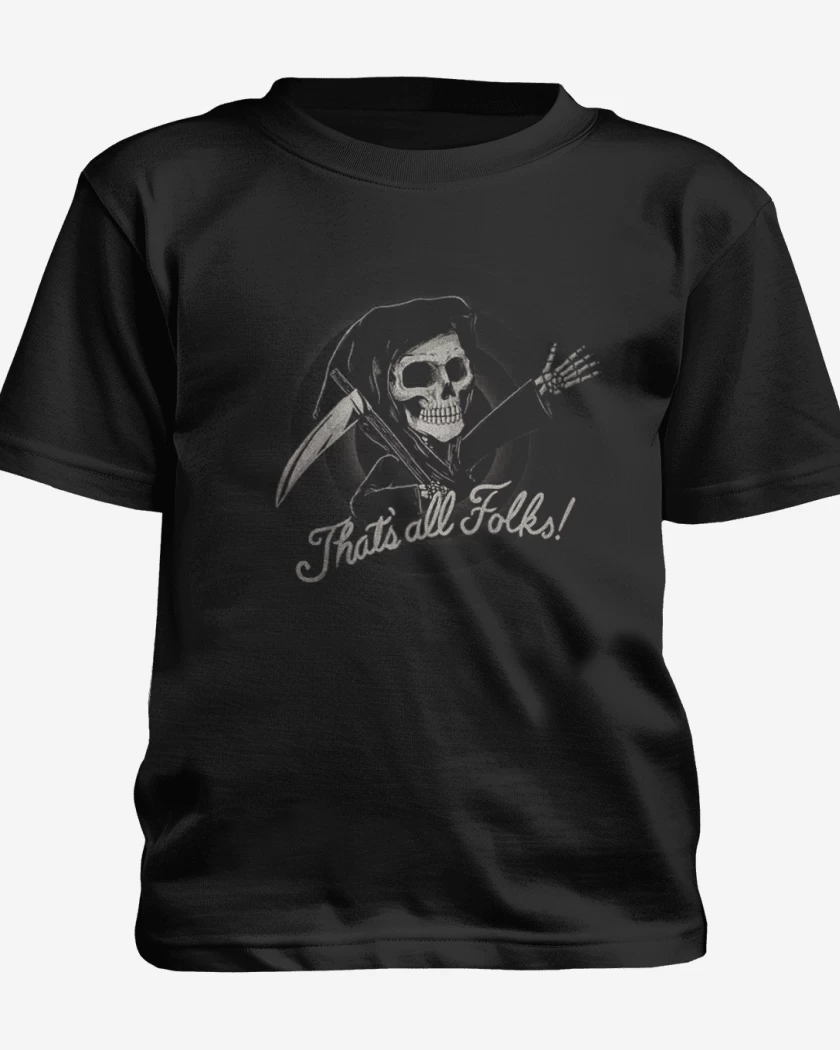 Polera de niño Negro de Muerte
