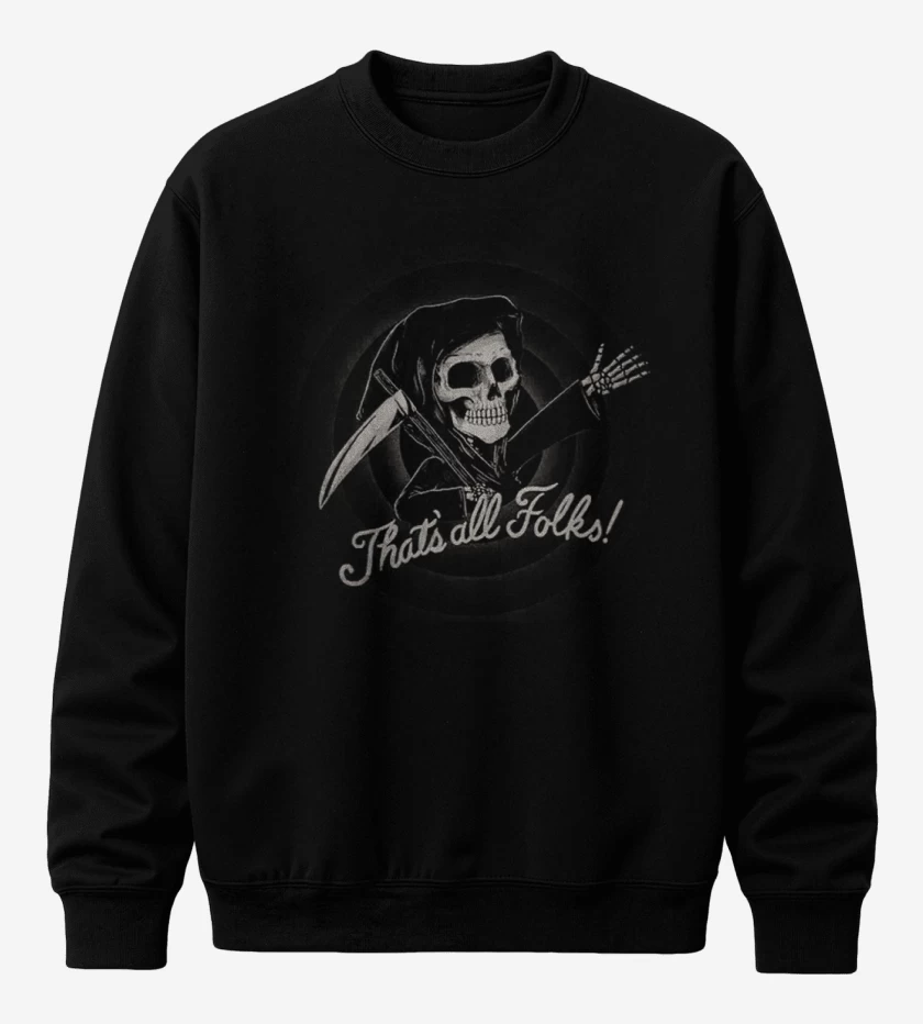Poleron polo Negro de Muerte