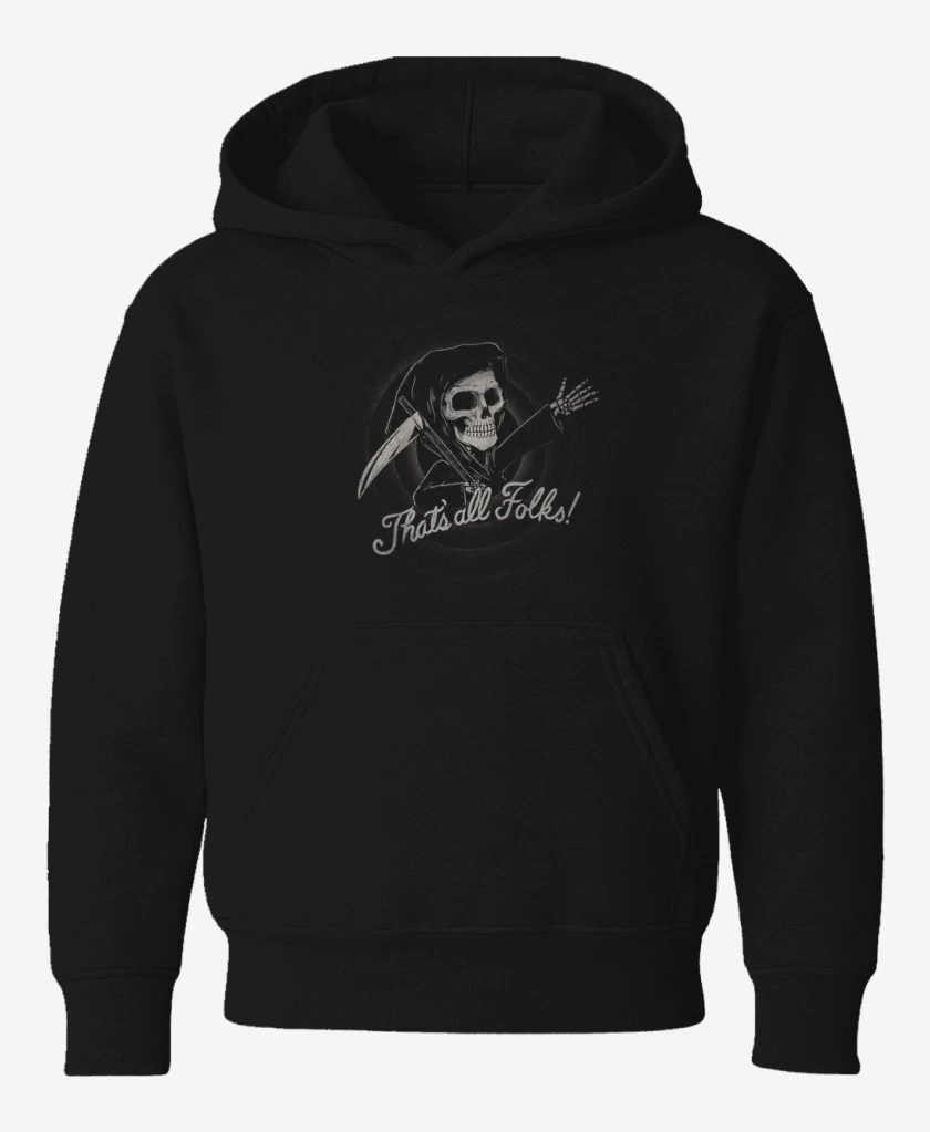Poleron de niño Negro de Muerte