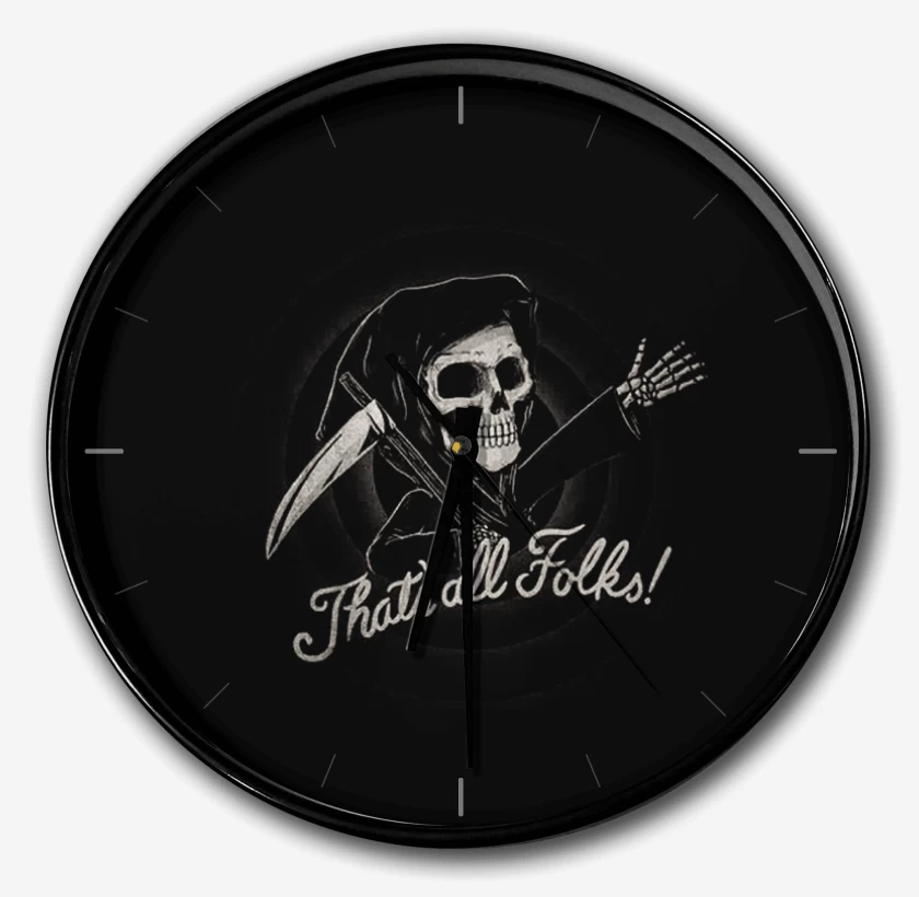 Reloj Negro de Muerte