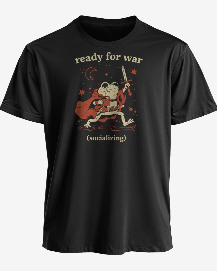 Polera premium Preparado para la Guerra