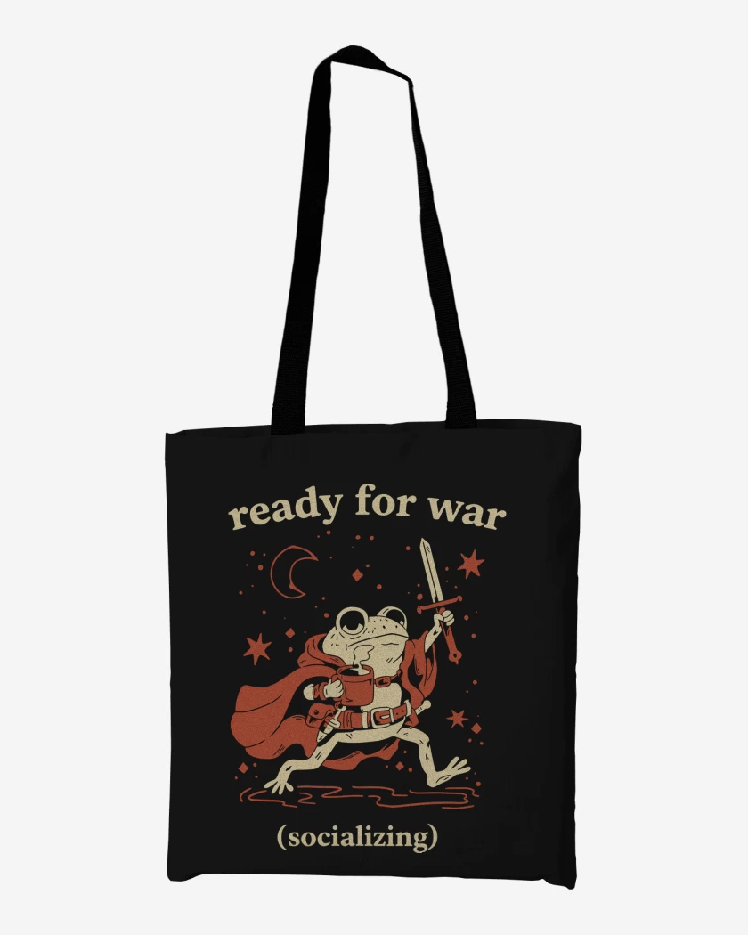 Totebag Preparado para la Guerra