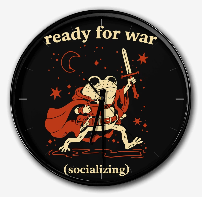 Reloj Preparado para la Guerra