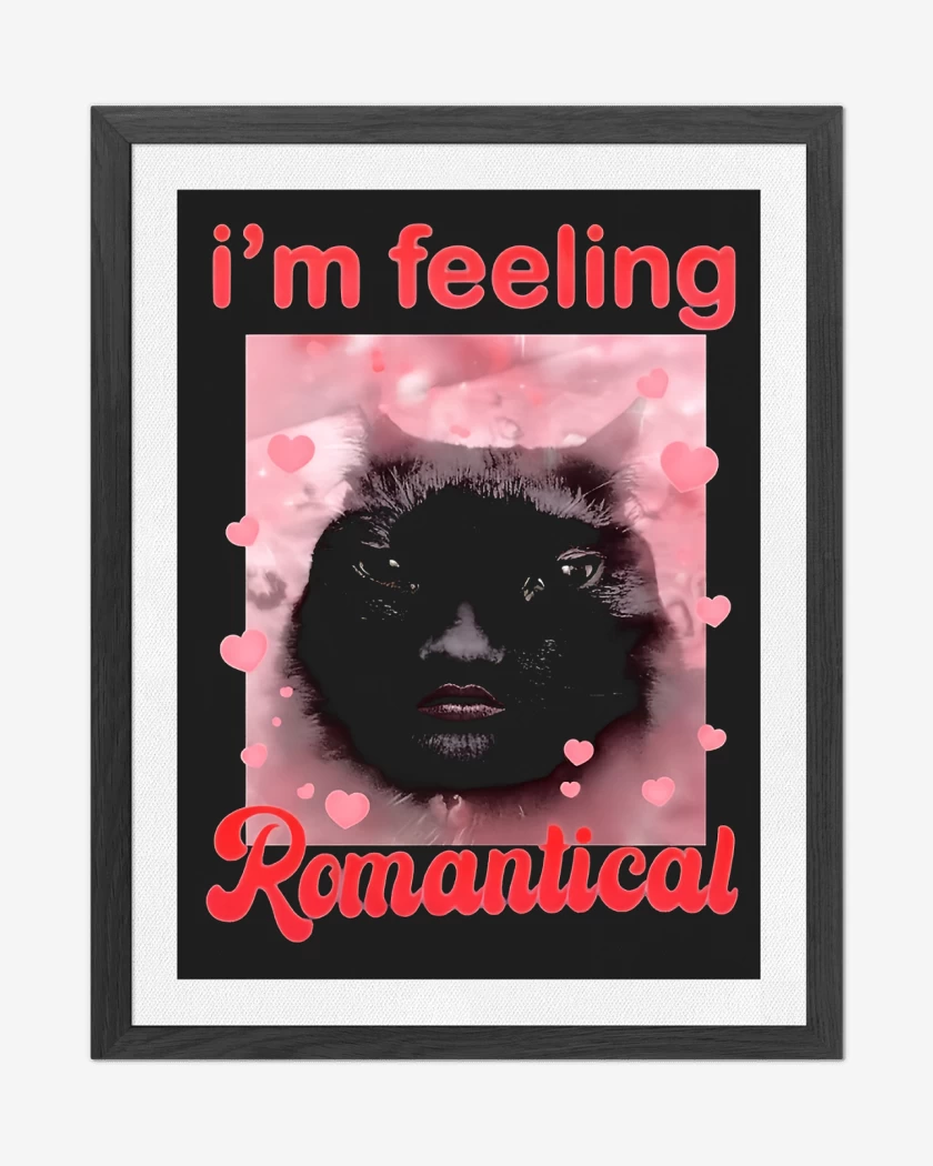 Cuadro decorativo Negro de Feeling Romantic