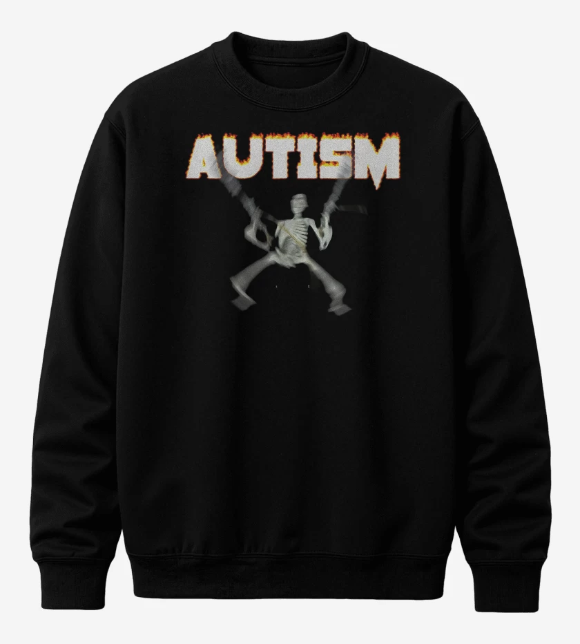 Poleron polo Negro de Autismo 1