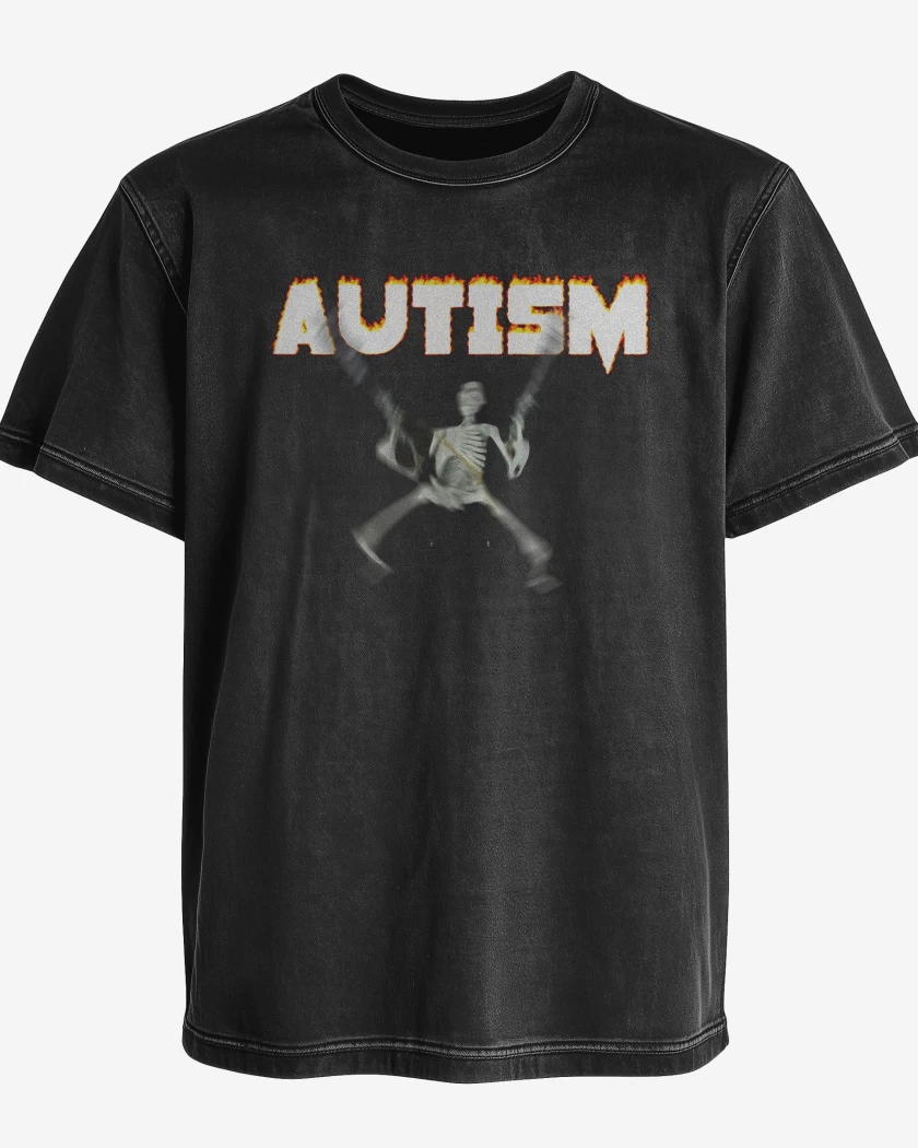 Polera desgastada Autismo 1