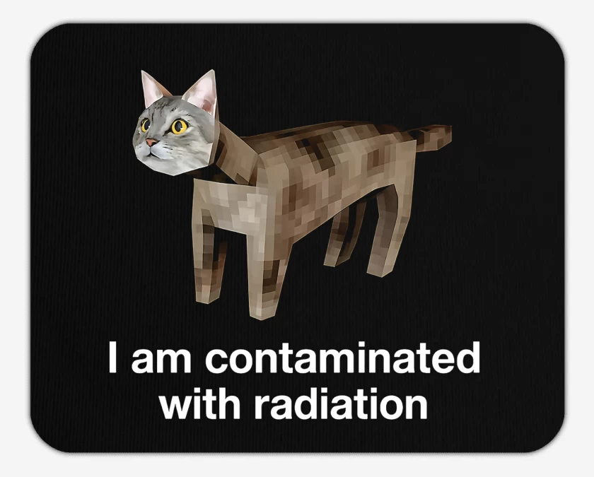Mousepad Contaminado con Radiacion