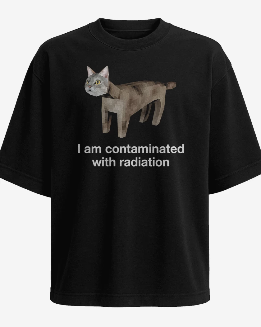 Polera Oversize Contaminado con Radiacion