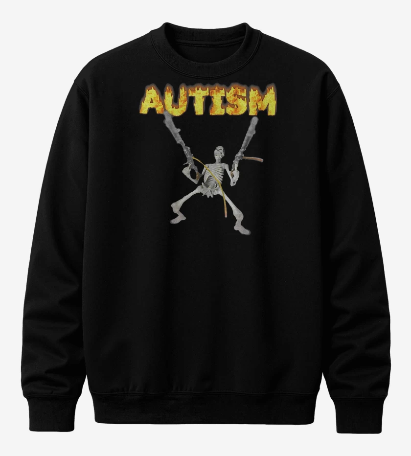 Poleron polo Negro de Autismo 2