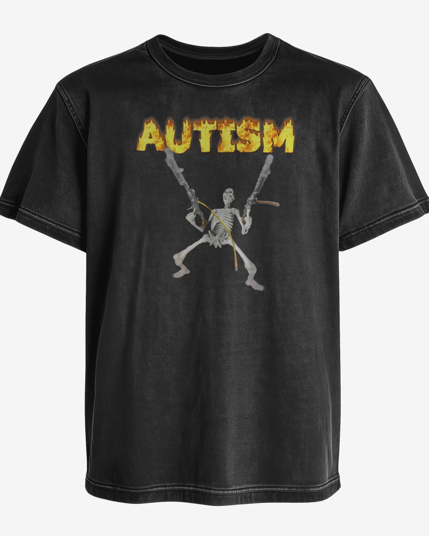 Polera desgastada Autismo 2