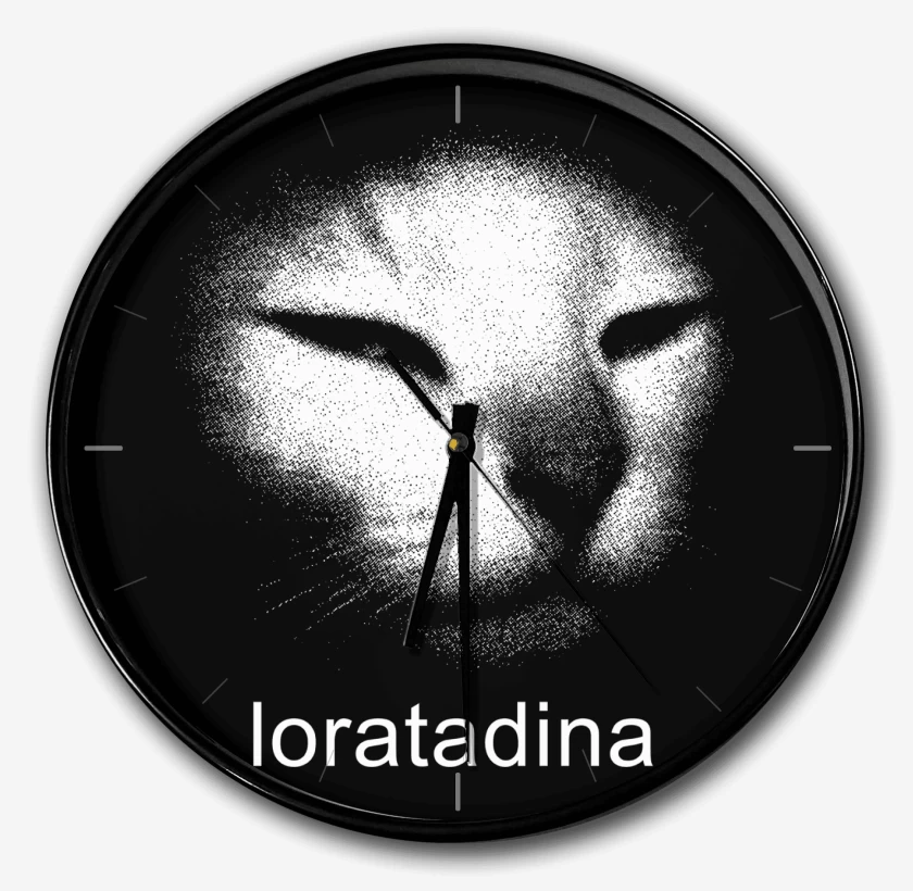 Reloj Negro de Loratadina
