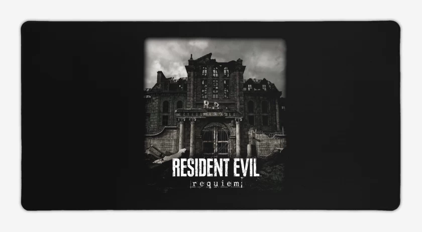 Mouse pad Gamer Negro de Comisaria Re 9