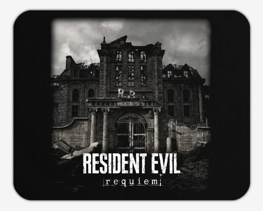 Mousepad Negro de Comisaria Re 9