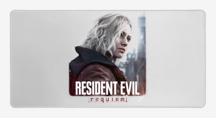 Mouse pad Gamer Blanco de Grace RE9