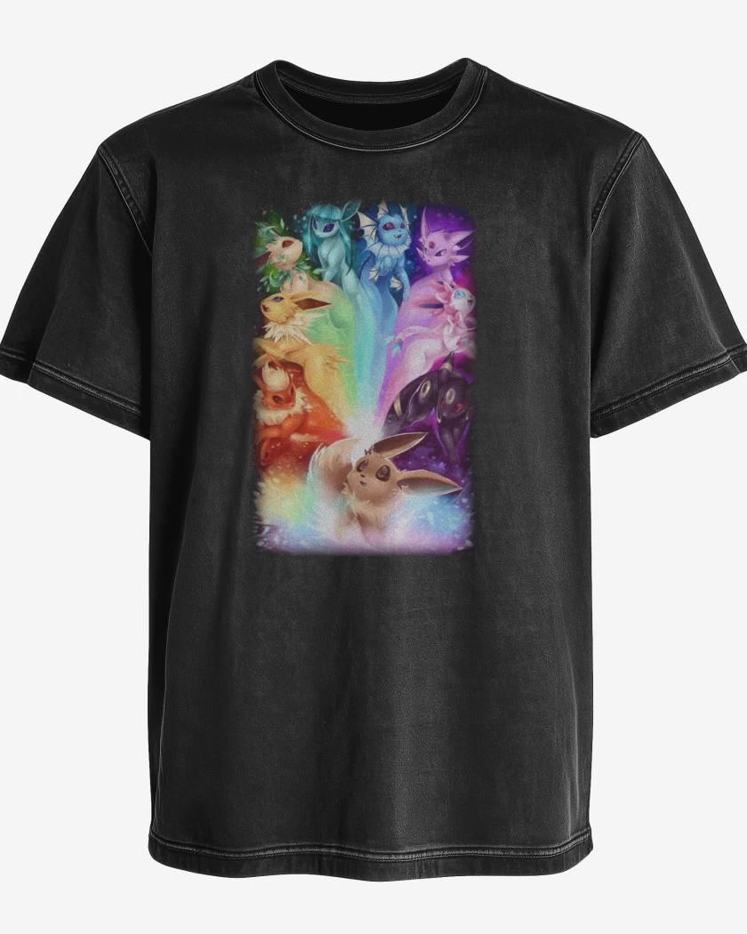 Polera desgastada Negro de Evves