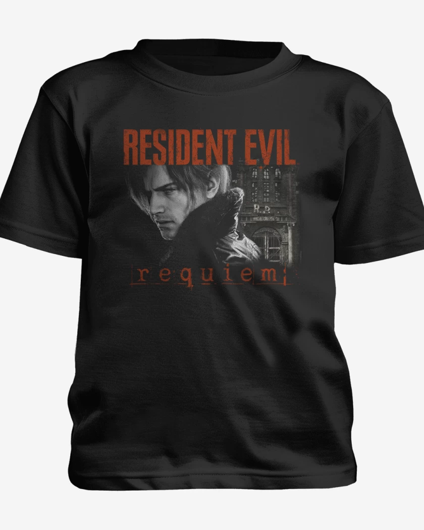 Polera de niño Negro de Leon R9