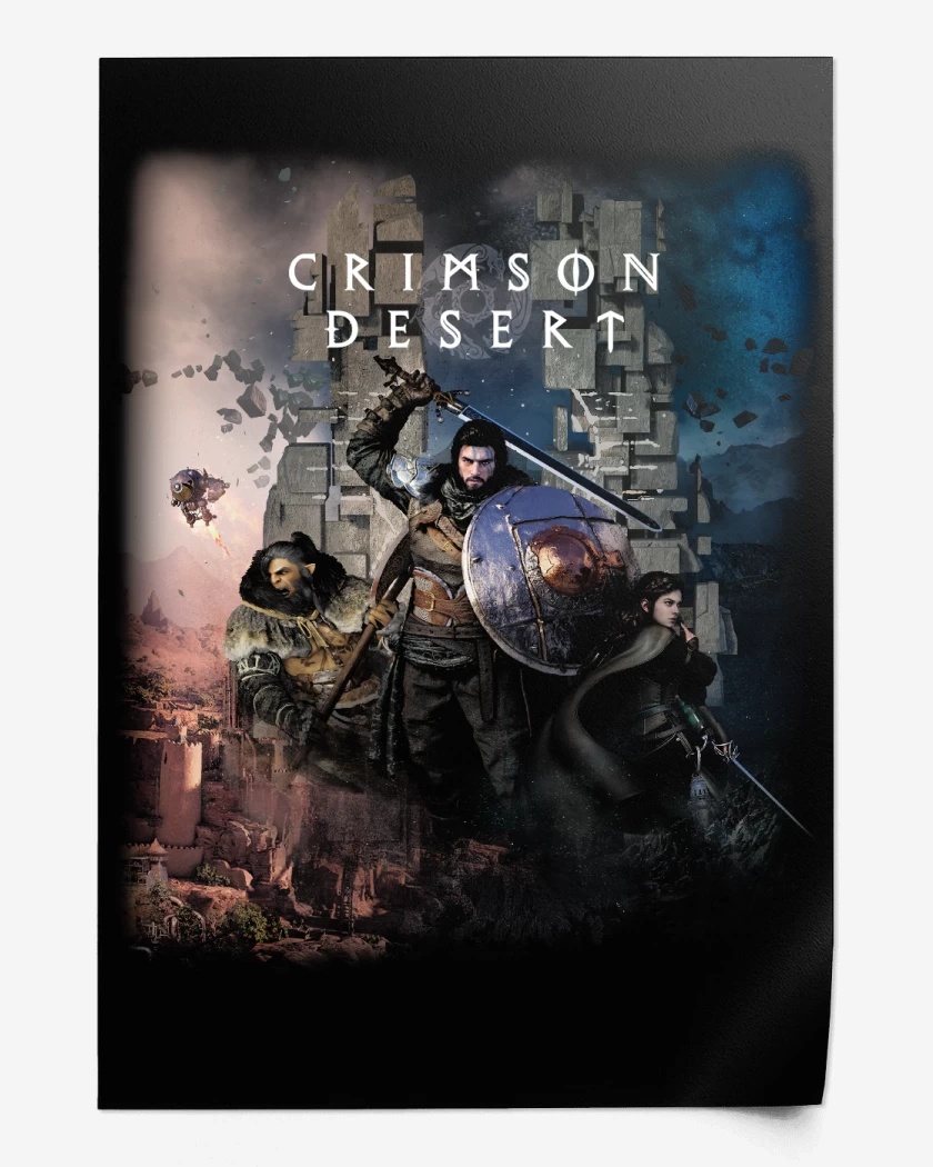Print Crimson desert