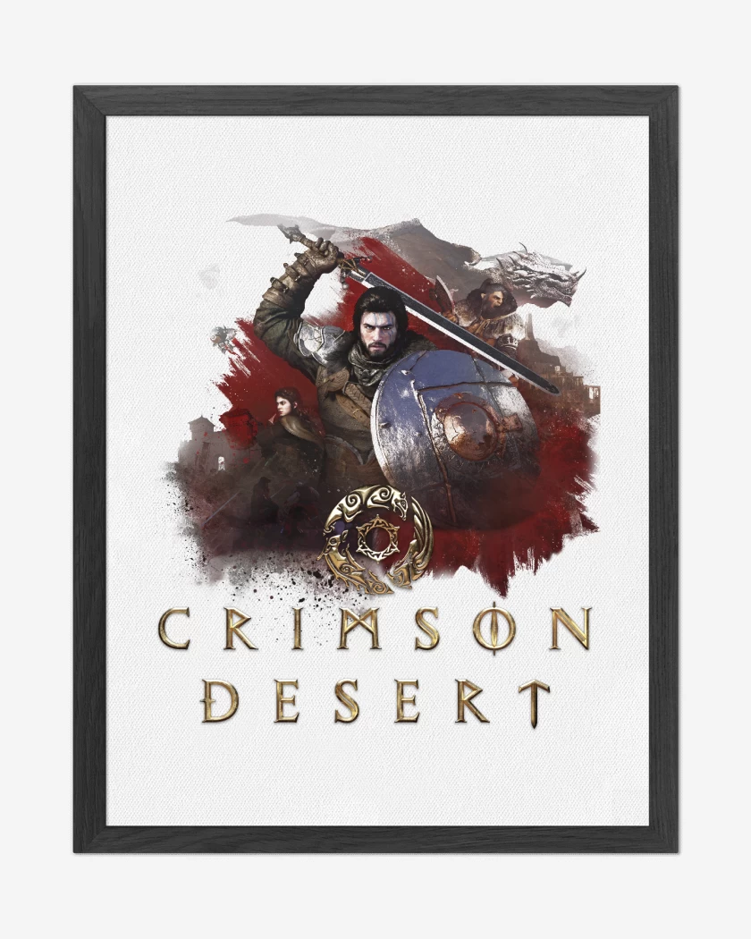 Cuadro decorativo Blanco de Crimson desert 2