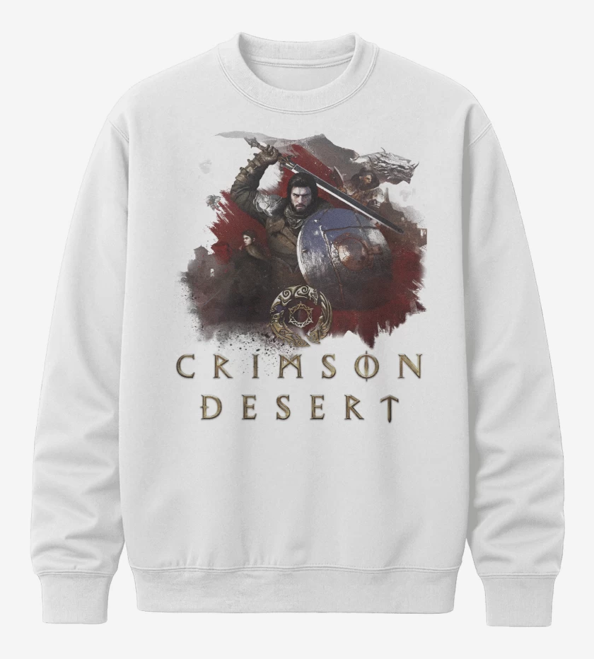 Poleron polo Crimson desert 2
