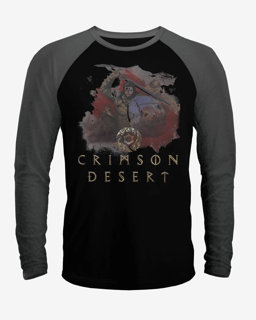 Polera Raglan Crimson desert 2