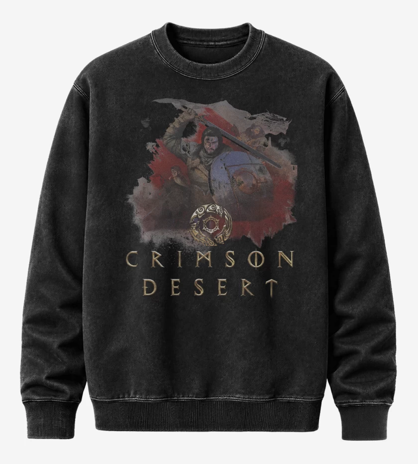 Poleron Polo Acid Wash Crimson desert 2