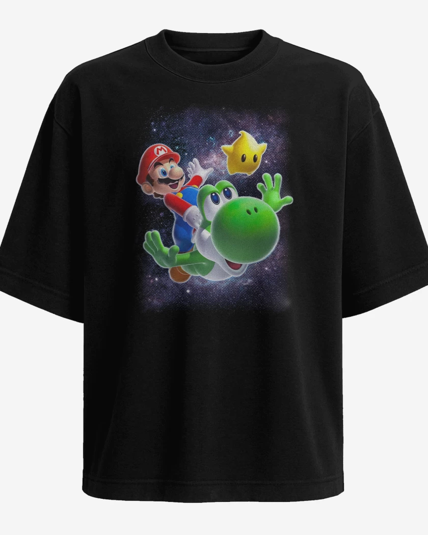 Polera Oversize Negro de Mario Peli