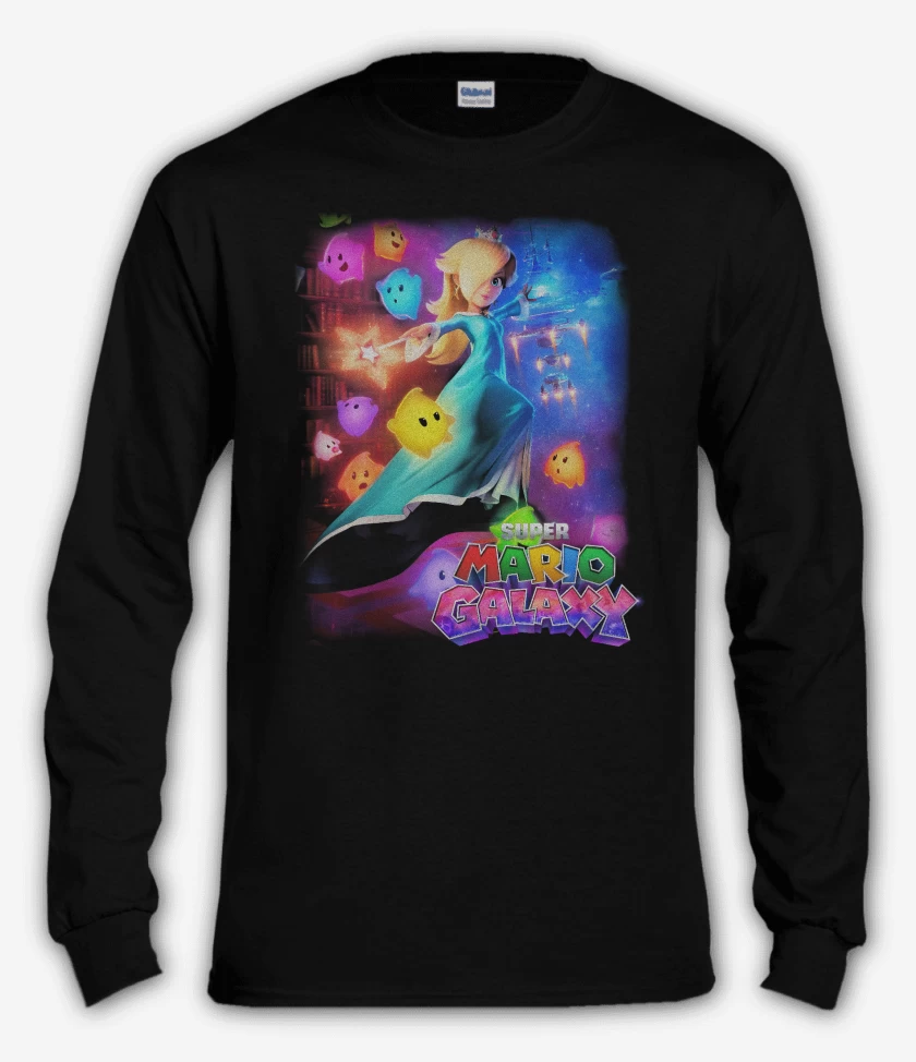 Polera manga larga Negro de Rosalina 