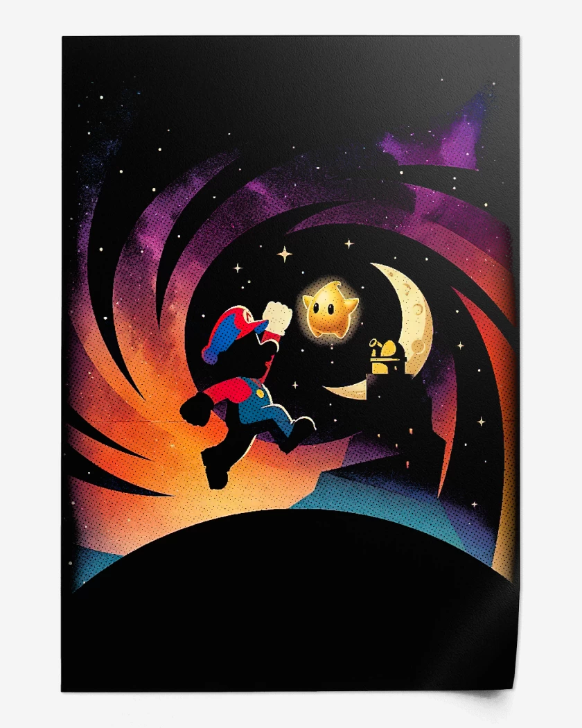 Print Super mario Film
