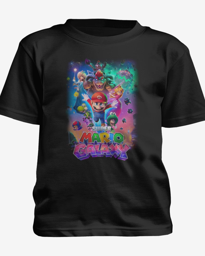 Polera de niño Super Mario Galaxy movie