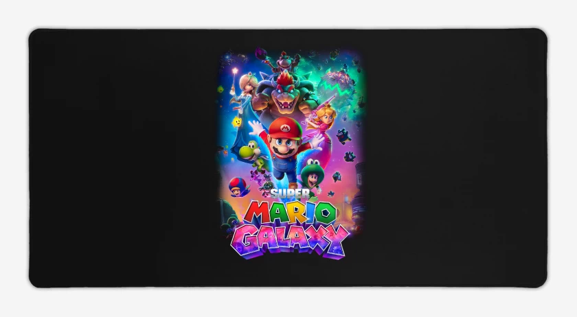 Mouse pad Gamer Super Mario Galaxy movie