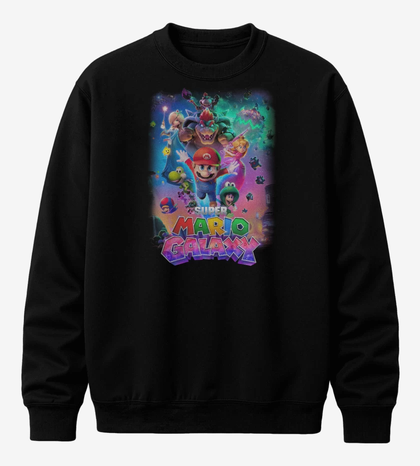 Poleron polo Super Mario Galaxy movie