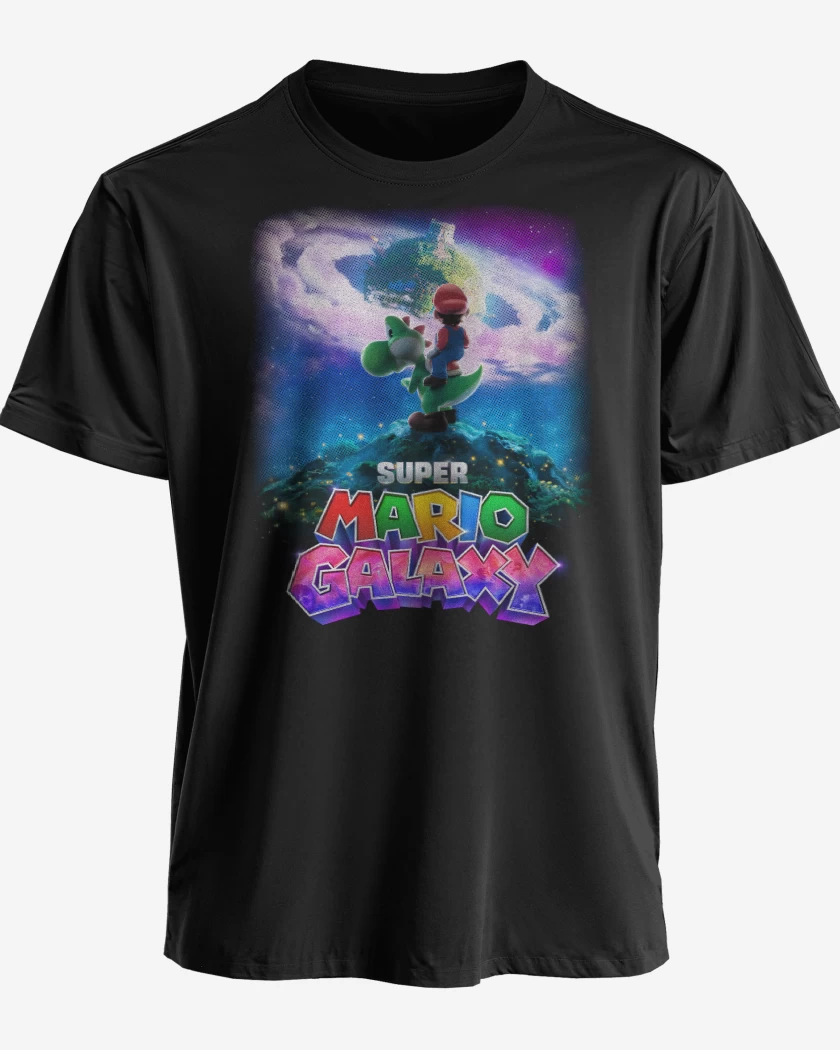 Polera The super mario galaxia
