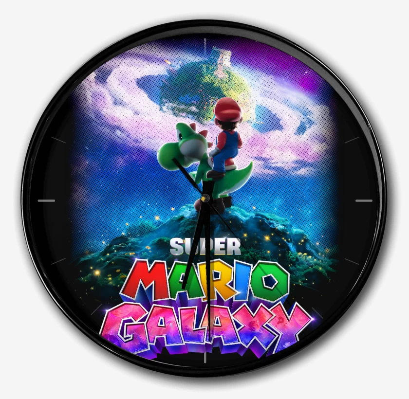 Reloj Negro de The super mario galaxia