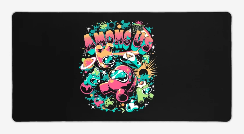Mouse pad Gamer Among Us Space