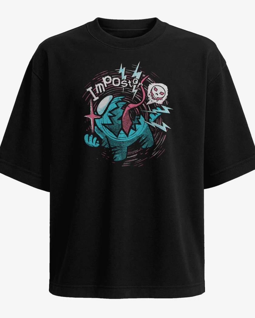 Polera Oversize Among Us Impostor