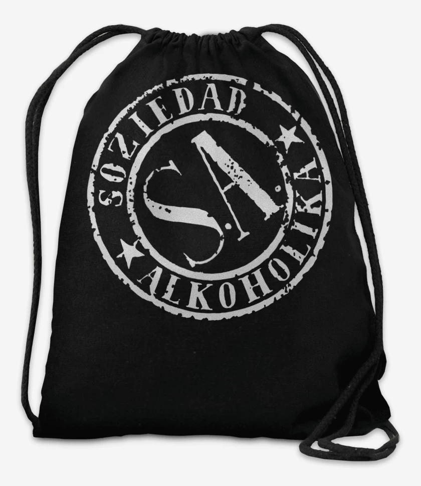 Mochila Negro de Sociedad Alkoholika