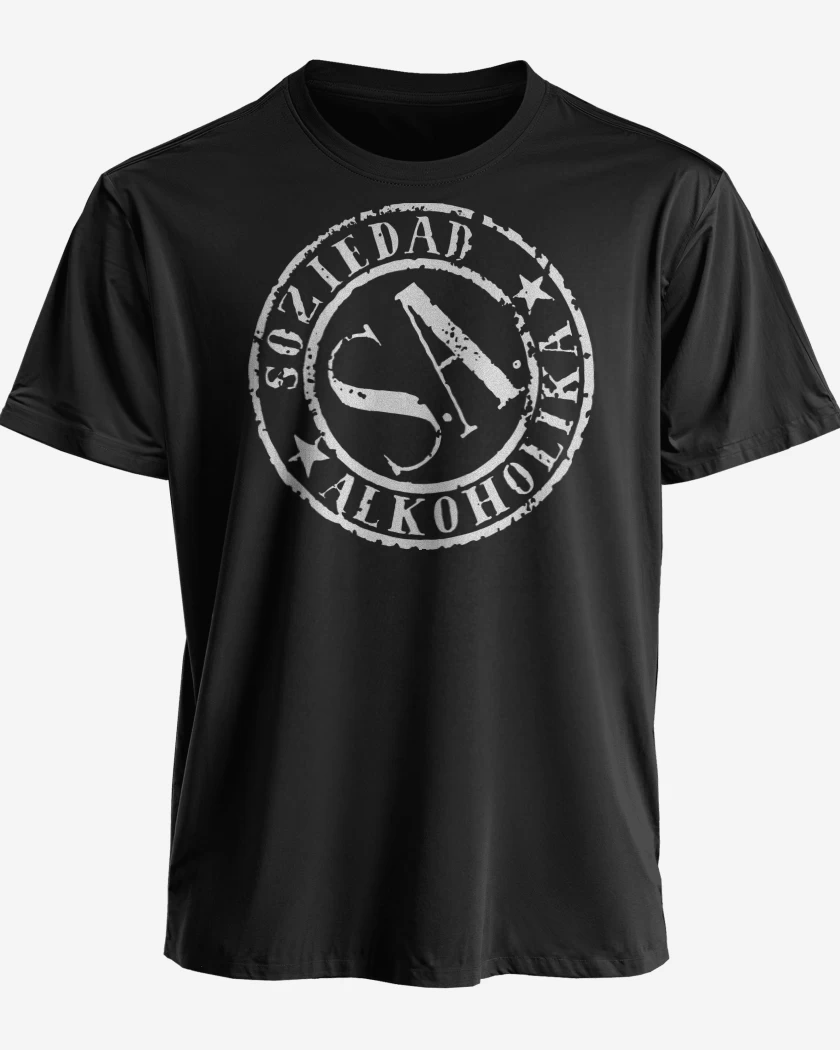 Polera premium Negro de Sociedad Alkoholika