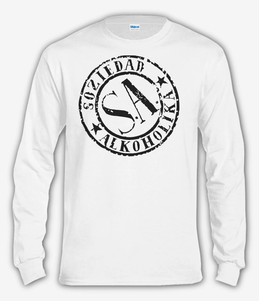 Polera manga larga Blanco de Soziedad Alkoholika 