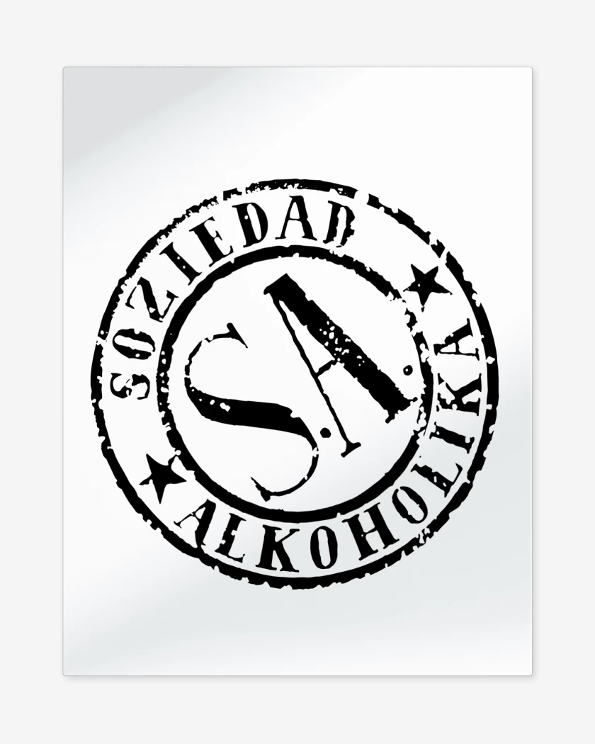Print metalico Soziedad Alkoholika 