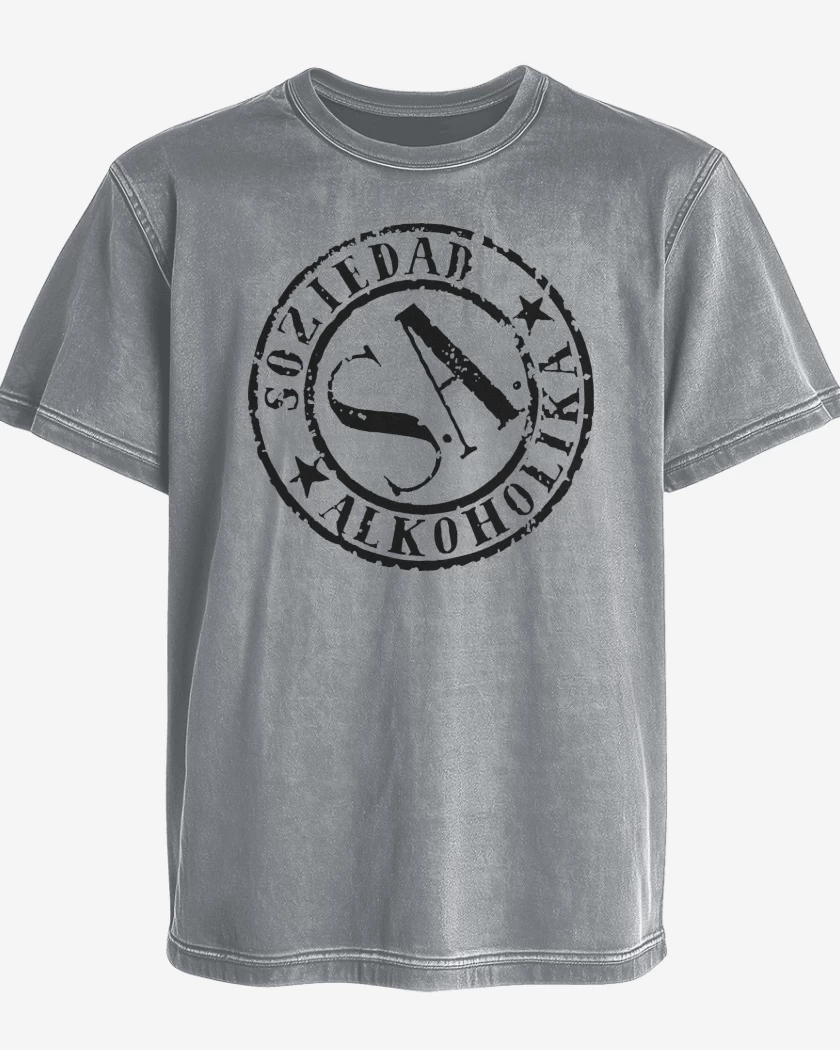 Polera desgastada Soziedad Alkoholika 