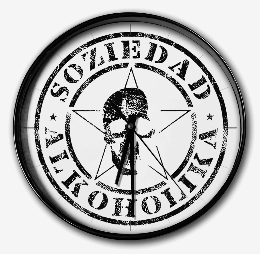 Reloj Blanco de Soziedad Alkoholika Calavera N