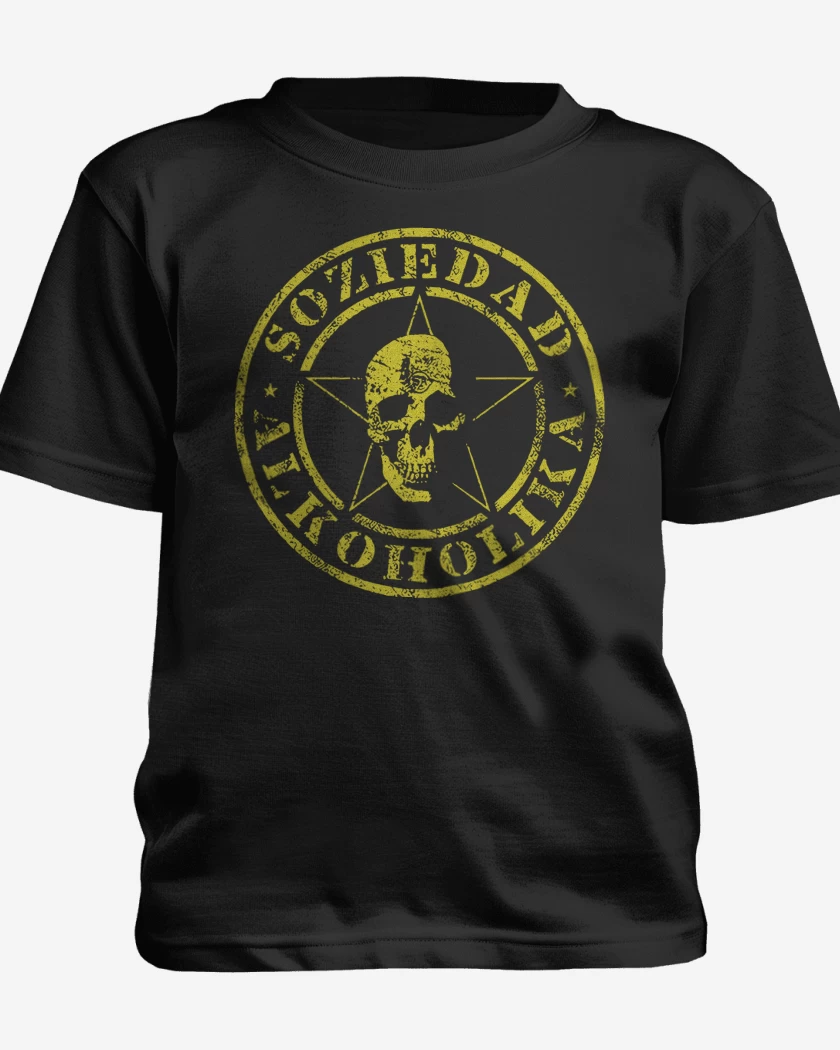 Polera de niño Soziedad Alkoholika Calavera