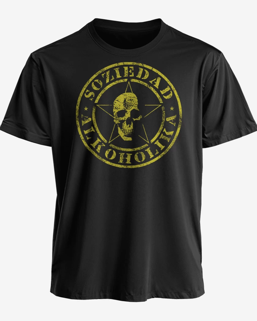 Polera Soziedad Alkoholika Calavera