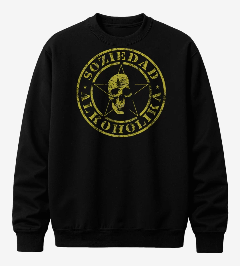 Poleron polo Soziedad Alkoholika Calavera