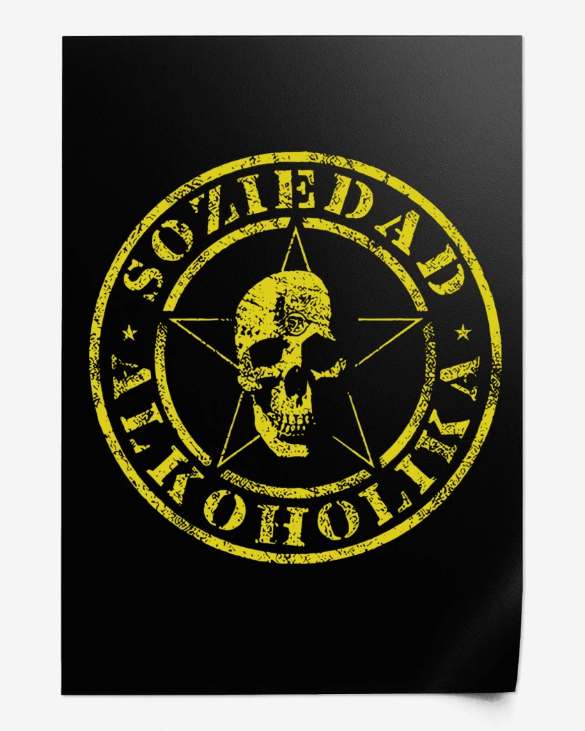 Print Soziedad Alkoholika Calavera