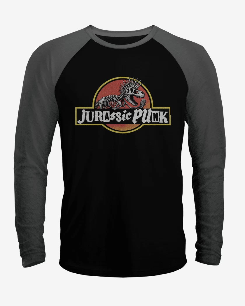 Polera Raglan Jurassic Punk II