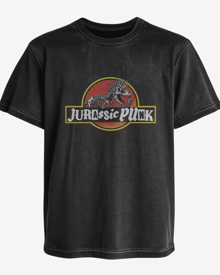 Polera desgastada Jurassic Punk II