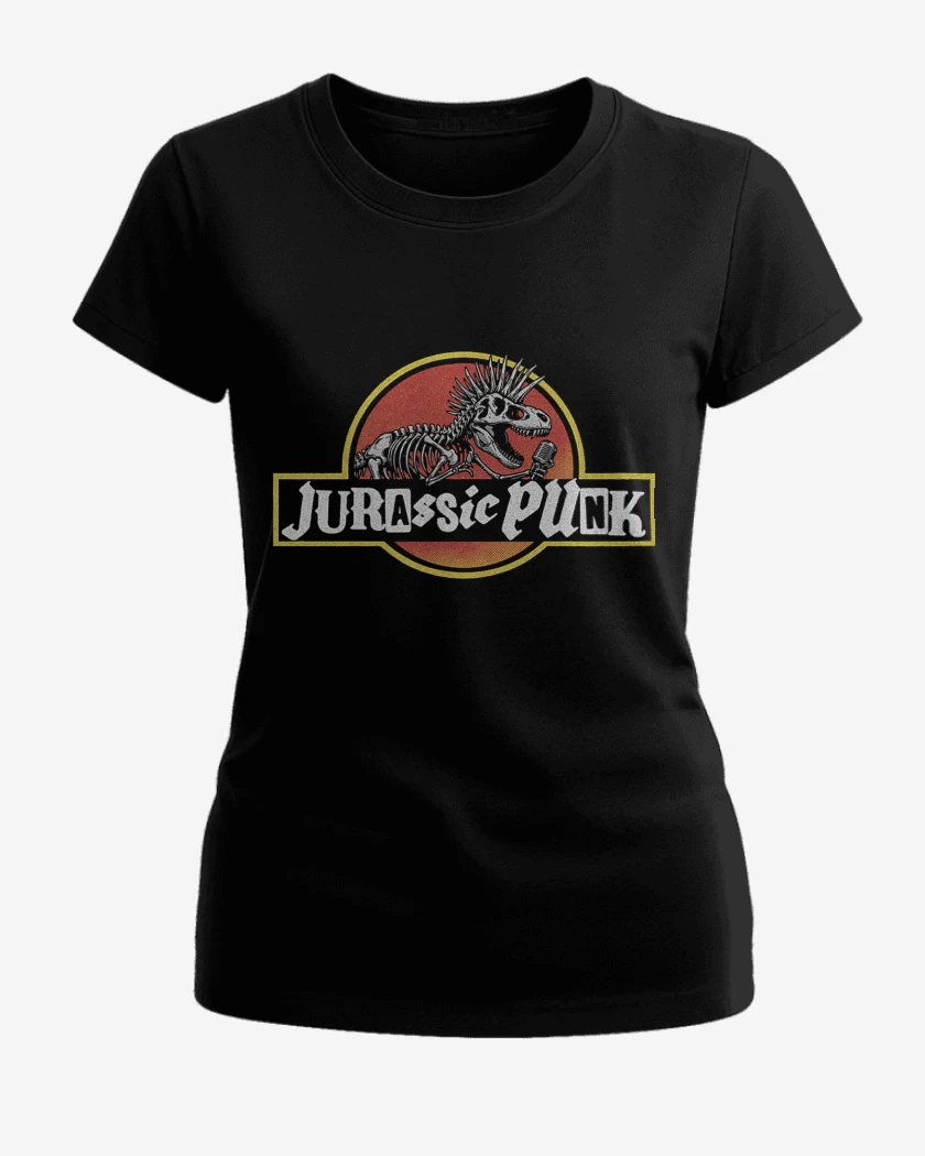 Polera de Mujer Negro de Jurassic Punk II