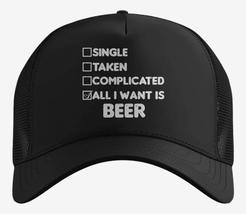 Gorro Solo quiero una cerveza